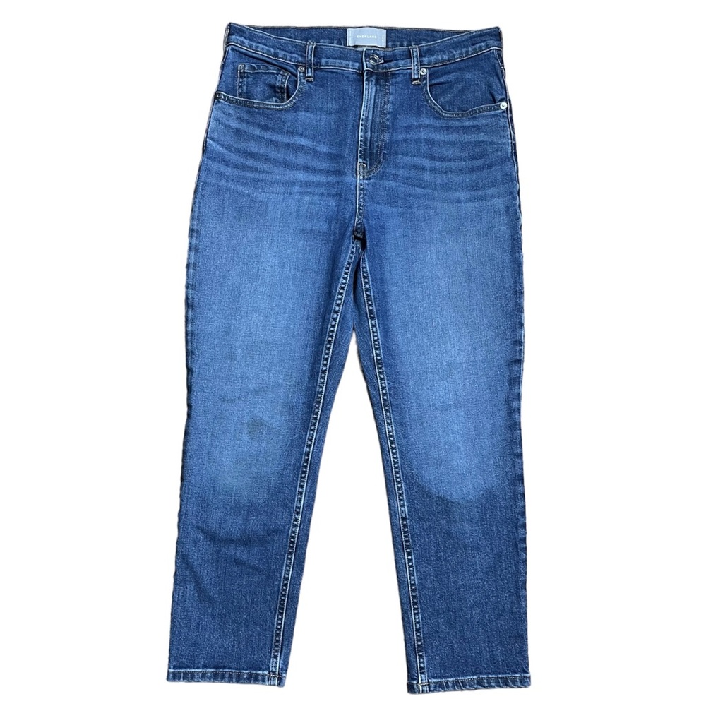 Everlane High Waist Straight Ankle Jeans Sz 31